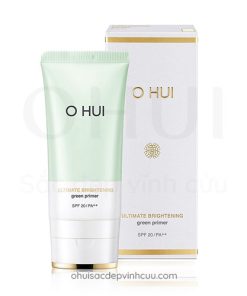 Kem lót nâng tone trung hòa sắc đỏ OHUI Ultimate Brightening Green Primer (45ml)