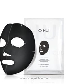 Mặt nạ dưỡng trắng OHUI Extreme White 3D Black Mask (27g x 6 miếng)